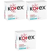 Kotex Fresh Rahatlık &amp; Koruma G&uuml;nl&uuml;k Ped, 56'lı x 3 Adet