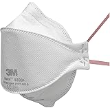 3M 9330+ Aura Fold Flat Unvalved Dust/Mist Respirator, FFP3