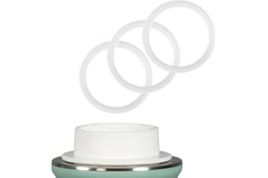blimbini® Dichtringe für Adapter 2 (passend für Medela & BIBS) | 3er-Pack Dichtringe | 100% auslaufsicher & BPA-frei