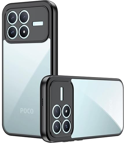 Effcotuo Magnétique Coque pour Xiaomi POCO F8 Ultra 5G Case avec MagSafe avec Verre Trempé Protection écran Anti-Chute Silicone Souple PC Givré Coque, Etui Translucide Mat Arrière Housse Antichoc