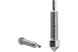 MICRO-SWISS Microswiss Brass Plated Nozzle for FlowTech™ Hotend (0.2mm)