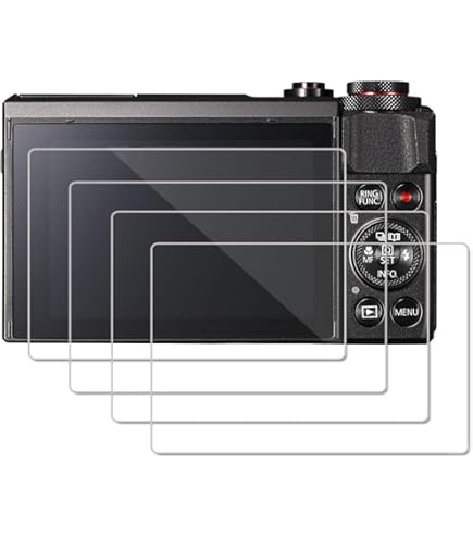 TUYUNG Étui De Protection En Silicone Pour Appareil Photo TUYUNG PowerShot G7X Mark III Noir