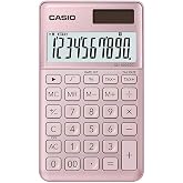 Casio SL-1000SC-PK 10 Digit Pink Pocket Type Calculator