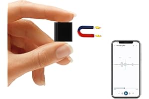 DIZERLIN 64G Magnetic Mini Voice Activated Recorder Small Recording Devices Digital Sound Recorder Device Micro Audio Voice Recorder