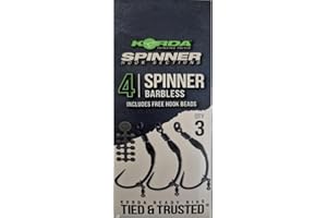 Korda Crochet Rotatif prêt à l'emploi - Sections Micro-barbelées ou sans ardillon - Taille au Choix