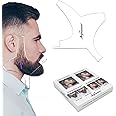 SIGNAMIO® Clear Shaper - Beard Shaper Kit - Premium Shaping Tool - 100% Clear | Many Styles - The Ultimate Beard/Hair Lineup - Pack-1