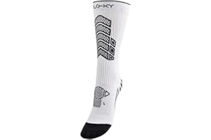 FLOKY Axist 2.0 calze da calcio biomeccaniche. Protezione caviglia e tendine d'Achille, massimo comfort e recupero