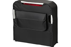 FEIJAZUM Tasche für Fahrradträger Uebler i21 (2 Fahrräder), aus 600D Robuste Oxford-Stoff, Transporttasche für Kupplungsträger, Wasserdicht- und Staubdicht, Schwarz ( Tasche Passt Nicht für "Uebler i21 Z")