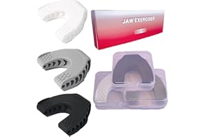 LIFEICOMALL Jaw Exerciser，Jaw Toner for Jawline,Jaw Trainer Chisel Your Jawline,3pack of Jawline Trainer,Jawline Exerciser Chew(40lbs+50lbs+60lbs)