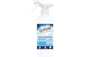 QUASAR PULITO STELLARE Profumatore Multiuso - Fragranza Fresh, Profuma a Lungo, Deterge e Spolvera - 500 ml