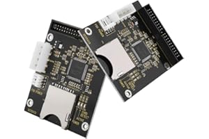 TONYSA Adaptateur de Carte SD vers IDE Carte mémoire SD 3.5 "Convertisseur d'adaptateur de Disque Dur IDE mâle HDD 40Pin Convertisseur sécurisé pour PC, Support PIO