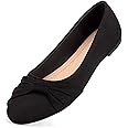 MaxMuxun Womens Ballet Flat Slip On Bow Tie Ballet Pumps Dolly Shoes