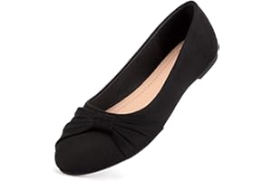 MaxMuxun Ballerines avec Nœud Papillon Femmes