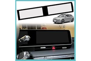 ‎BESTEVMOD BestEvMod Displayschutzfolie für Ioniq5, Zubehör, Navigation, Touchscreen, Brezel, kompatibel mit Hyundai Ioniq5 2022 Zubehör (LHD) (Mattschwarz/Matte Displayschutzfolie)