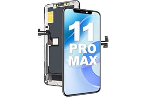 DTD Bildschirm für iPhone 11 PRO Max, Display für iPhone 11 PRO Max, LCD Touchscreen Digitizer Ersatzteile (Wird Nicht mit Reparaturwerkzeugen geliefert)