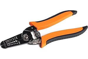 Wirefy Wire Stripper and Cutter - Wire Stripping Tool for Solid and Stranded Wires 22-10 AWG