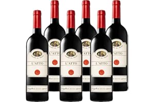 LIAKAI Aglianico del Vulture L'Atto | Cantine del Notaio | Vino Rosso Basilicata IGT | Confezione 6 Bottiglie 75 Cl | Idea Regalo