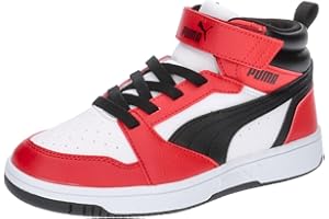 PUMA Rebound V6 Mid AC+ PS Scarpe da ginnasticaUnisex - Bambini e Ragazzi
