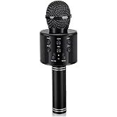 Babilden C-8501 Karaoke Mikrofon Bluetooth USB & TF & Aux (Siyah)