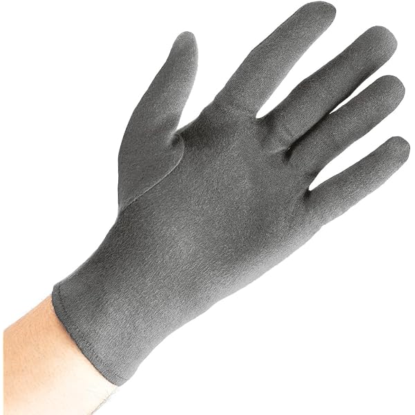 4 Paar Baumwoll-Handschuhe Fingerlos – Dünn, Atmungsaktiv, Für Sonnenschutz, Golf, Radfahren (Weiss)