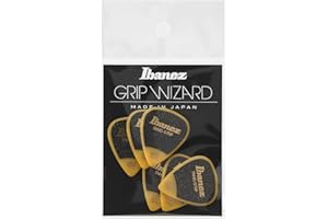 Ibanez PPA14HSG-YE - Juego de 6 púas para guitarra (púas planas), color amarillo