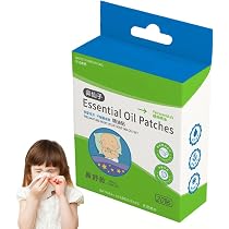 Baby Nose Plasters | Pack of 20 Natural Plasters for Congestion ...