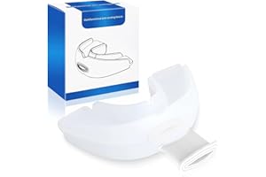 SONEAT Anti Snoring Devices,Adjustable Anti Snoring Mouth Guard Sleeping Snore Stopper Sleep Apnea Mouthpiece-Anti Snore Mouthpiece Device Sleeping Snore Stopper Fit for Men and Women(Clear)