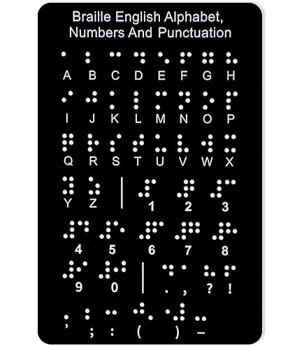 2 Tableaux Braille Bois – Alphabet & Chiffres En Relief – Outil Pédagogique Portable Pour Apprentissage Braille
