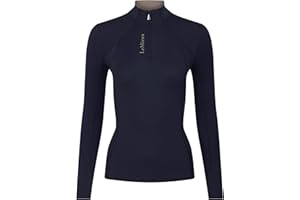 LeMieux Classique Womens Long Sleeve Base Layer - Black