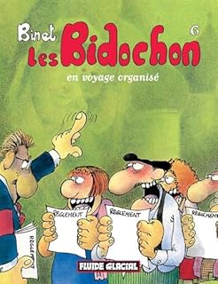 jaquette livre Les Bidochon, tome 6 : En voyage organisé