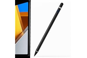 JUNWEIER Lápiz, Sensible a la presión 4096, para Xiaomi Poco Pad 12.1" Tableta, Recargable, Bolígrafo Activo Touch Stylus Pen (Negro)