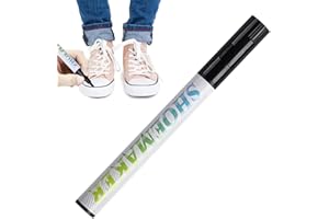 LEARNLYRICS Penna per riparazione scarpe - Set di pennarelli per scarpe leggeri, pennarello per vernice sull'intersuola resistente sfregamento | Penna per scarpe con punta in feltro liscia per scarpe