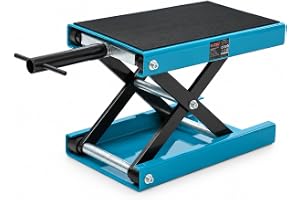 KATSU Motorcycle Lift Stand Motorcycle Lift Jack Motocross Dirt Bike Repair Maintenance Lift Tripod 500kg Max Lifting Height