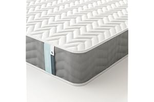 Summerby Sleep Three Zone Memory Foam and Coil Spring Hybrid Mattress, Single , 90 x 190cm
