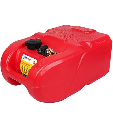12-Liter-Benzintank Für Außenbordmotoren – Aus ELTEX, Geeignet Für Benzin, Diesel & Rapsöl, Inkl. Verschluss & Entlüftung, ISO-Norm 13591