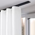 Rail De Plafond Double Pour Rideaux 160cm - Pour Cloison De Pièce, Baie Vitrée, Salon, Chambre (en 2 Sections) - 9