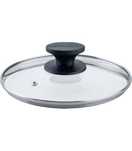 BAUMALU Horeca roestvrij staal glazen deksel - 28 cm