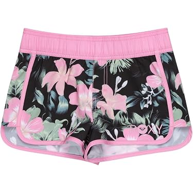 clickstostyle Short de bain en coton extensible pour filles