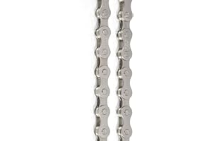 ZHIQIU FSC F410 1-Speed Bike Chains Single (1/2 x 1/8-Inch, 104L) (CP-Silver)