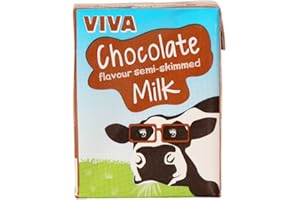 VIVA-LITE Viva Chocolate Flavoured Milk Cartons - 27x200ml