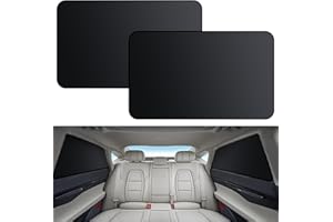 XCBYT XBYYT Parasol Coche Lateral Magnético 2 Unidades, Protector Solar Coche Bebé, Cortinas Oscurecedor Ventana
