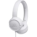 JBL Tune500 - Casque supra-auriculaire avec fil - Léger et pliable - Écouteurs confortables - Avec commande mains libres - Mi
