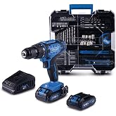 Scheppach C-DTB74/1-X 20V 2x2AH &Ccedil;ift Ak&uuml;l&uuml; Vidalama + 74 Par&ccedil;a Aksesuar Seti - 5910904400