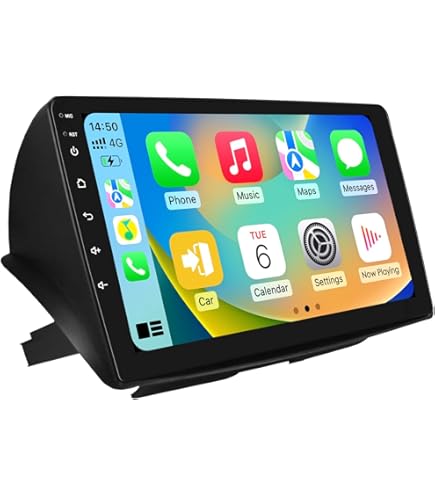 Autoradio Android 14 9" Pour Citroën C2 C3 2001 2002 2003 2004 2005 2006 2007 2008 2009 2010, Prend En Charge Carplay/Android Auto, Commande Au Volant, Wi-Fi/4G, AM/FM 4 Cœurs 2 Go Et 64 Go