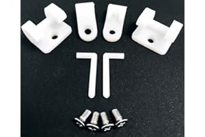 MANCINI E MANCINI SRL Kit cerniera nylon K-CR/CPMI per cassonetto stradale Conchiglia Serie CPMI-CPTI