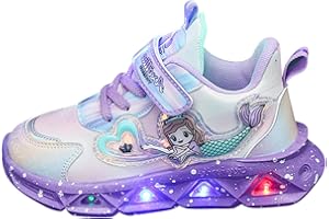 CREOQIJI Babyschuhe Junge Mädchen Leuchtende Turnschuhe Sport Infant Bowknot Stiefel Schuhe Kristall Blink Schuhe Baby Sportschuhe Mit Flachem Boden Anti-Rutsch Sneaker Einzelne Schuhe