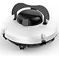 (2024 Upgraded) Robotic Pool Cleaner, Cordless Robotic Pool Vacuum for Above Ground Pool, 120 Mins Runtime Auto-Parking, Automatic Robot Pool Vacuum for In Ground Flat Pools up to 1000 Sq.Ft (Green)