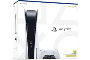 SONY Playstation 5 Console - White (White Box - Split Bundle) - en/FR/PT/AR (UK) (PS5)