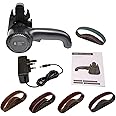 LIHUACHEN M3 Electric Knife Sharpeners Professional Scissors Knife Sharpener Multifunctional Knife Sharpener Machine Tungsten Steel Knife Sharpener Tool (UK Plug) Black