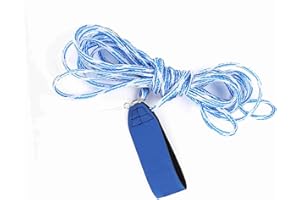 GOTOTOP GOTOTO Red de pesca de nailon de 2,4 m/3,6 m/4,8 m, red de pesca de lanzamiento de mano con cuerda de mano 8 m, red de nailon para señuelos de peces, malla de 0,5 dedos pequeños